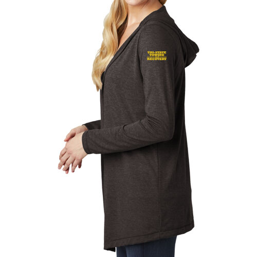 Tri-State Towing - ® Women's Perfect Tri ® Hooded Cardigan Thumbnail